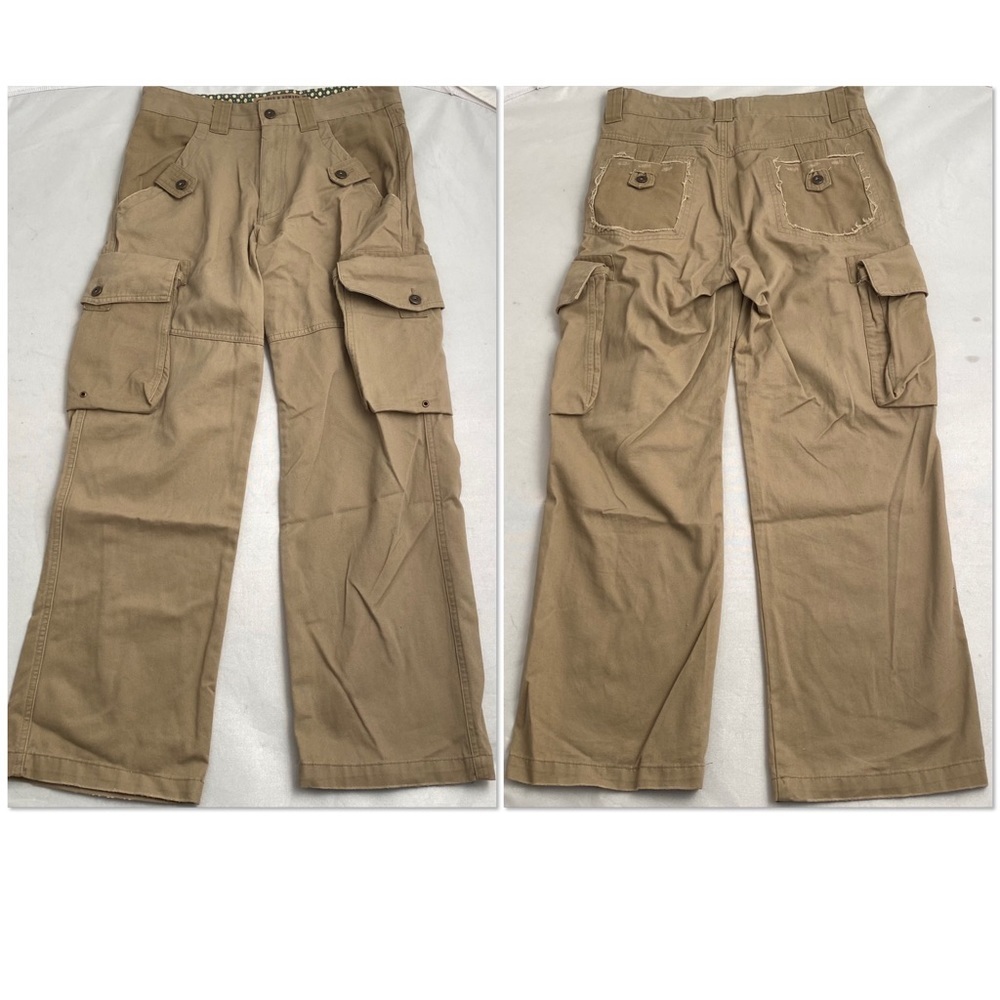 Fred and Howard Troop Series Y2K tan cargo pants